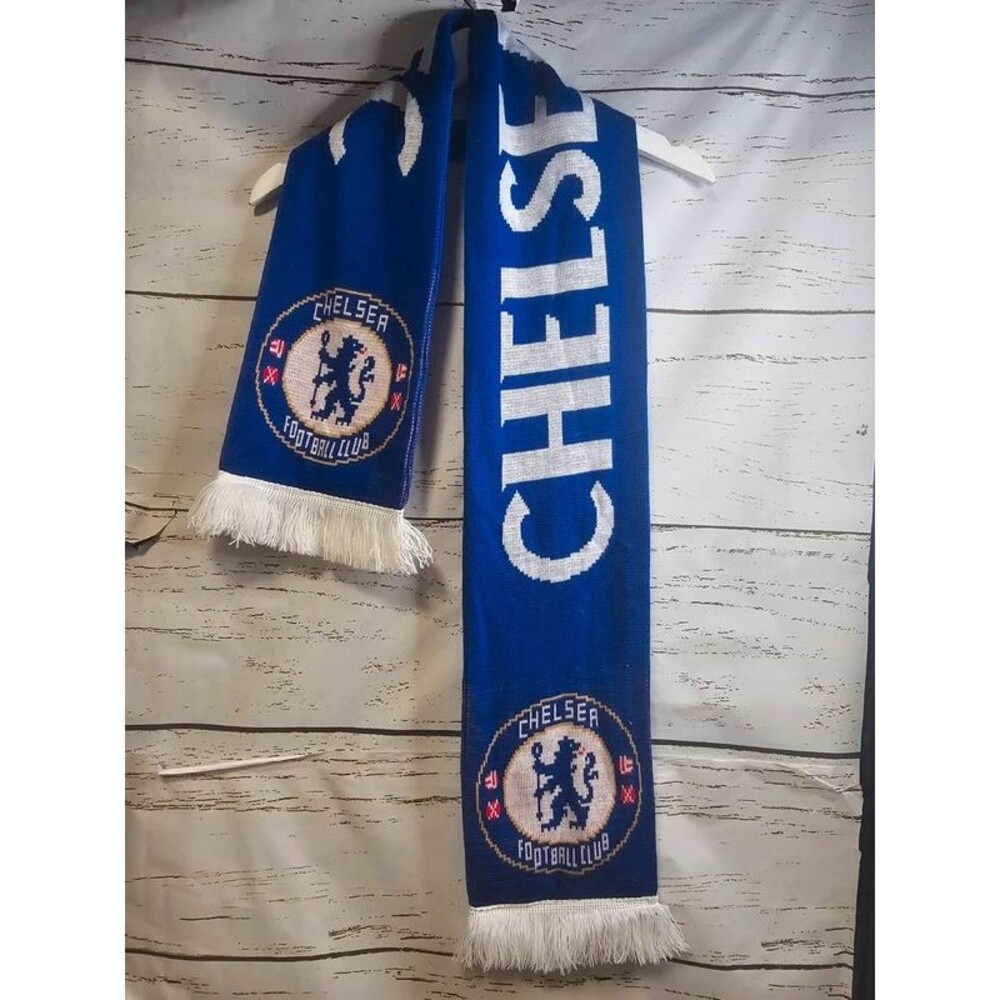 Chelsea FC Official Licensed Football Scarf Blue White